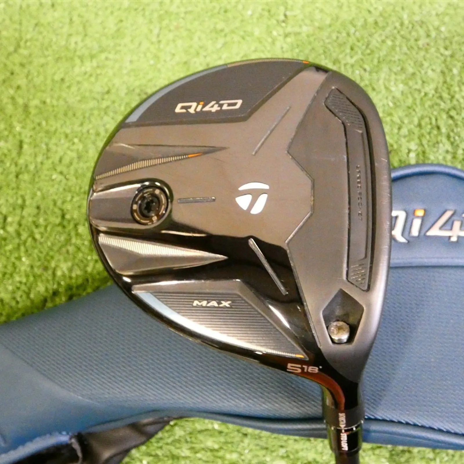 TaylorMade Qi4D Max 18* 5 Wood REAX 55 Regular Graphite with