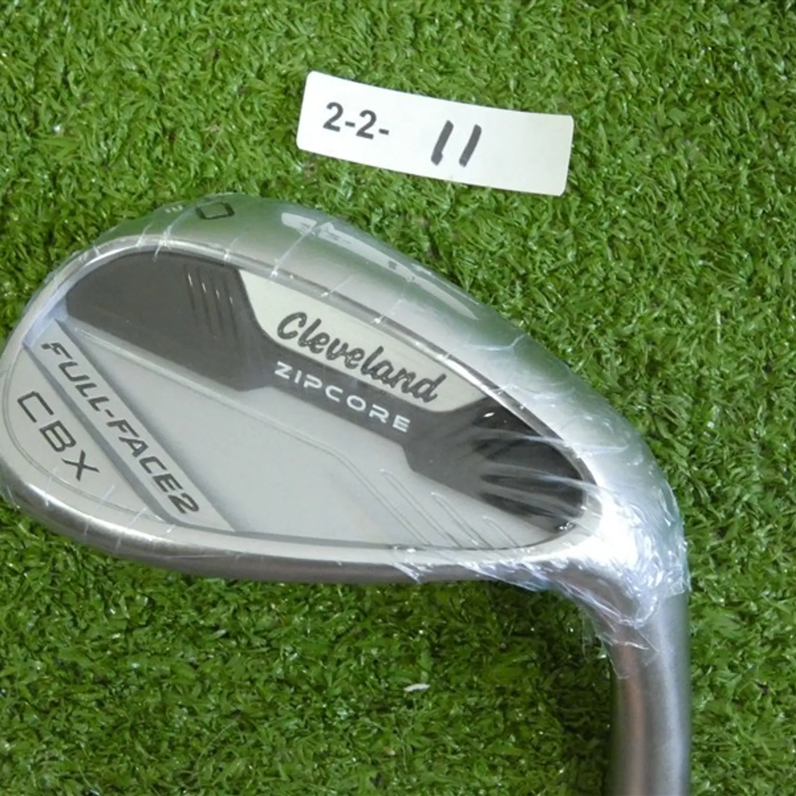 Cleveland CBX Full-Face 2 ZipCore 60* 12* Lob Wedge Catalyst 80