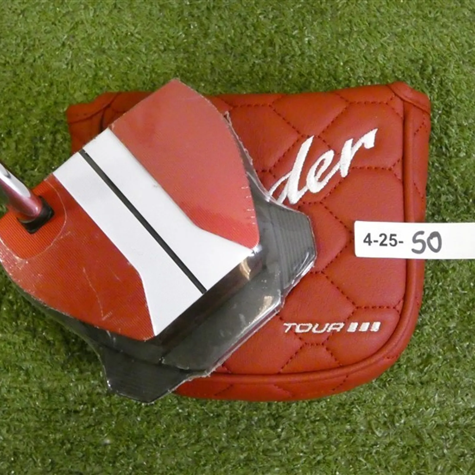 TaylorMade Spider GTX Red SB Single Bend 35