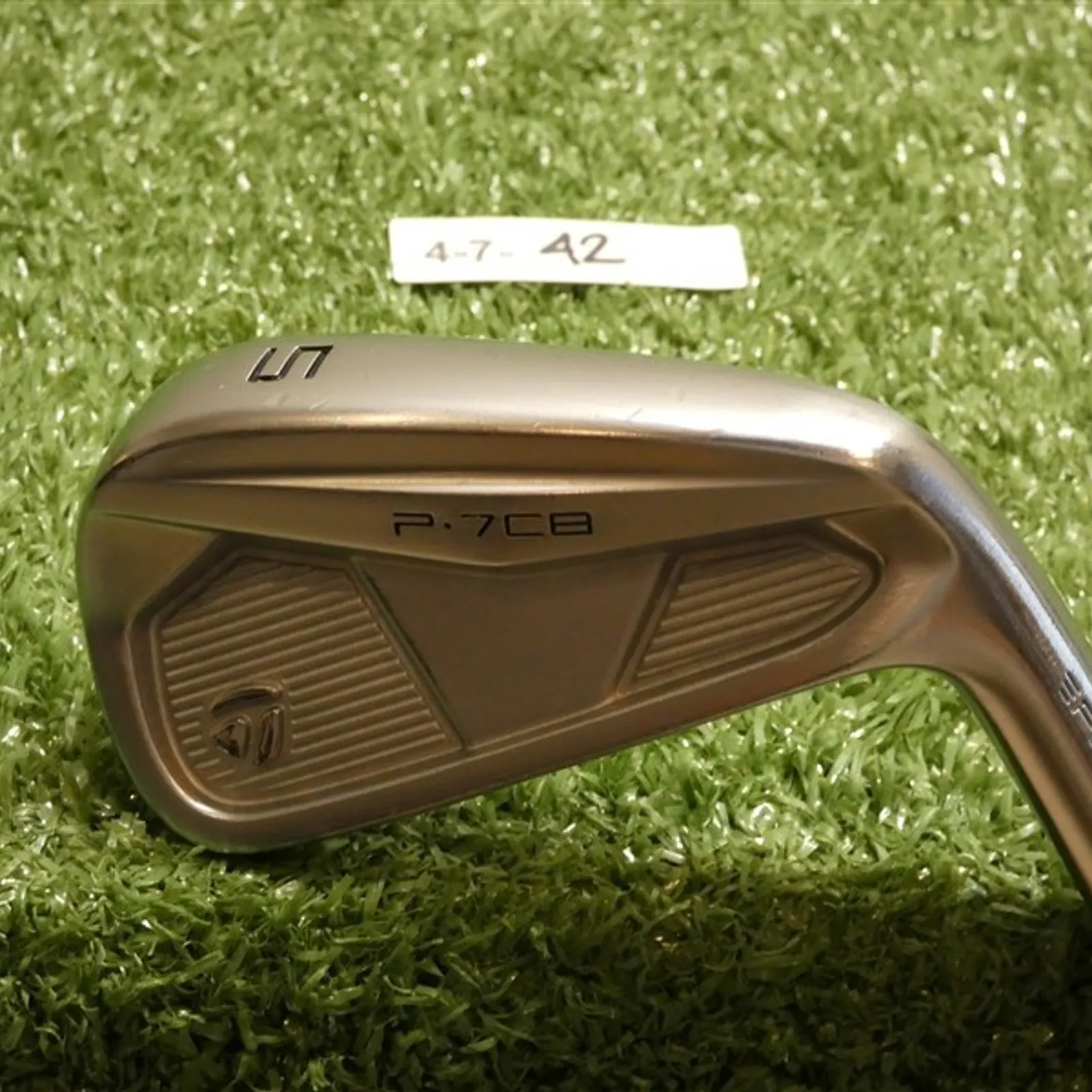 クラブ TaylorMade TaylorMade P-7CB Forged 5 Iron Dynamic Gold X100 Extra Stiff Steel