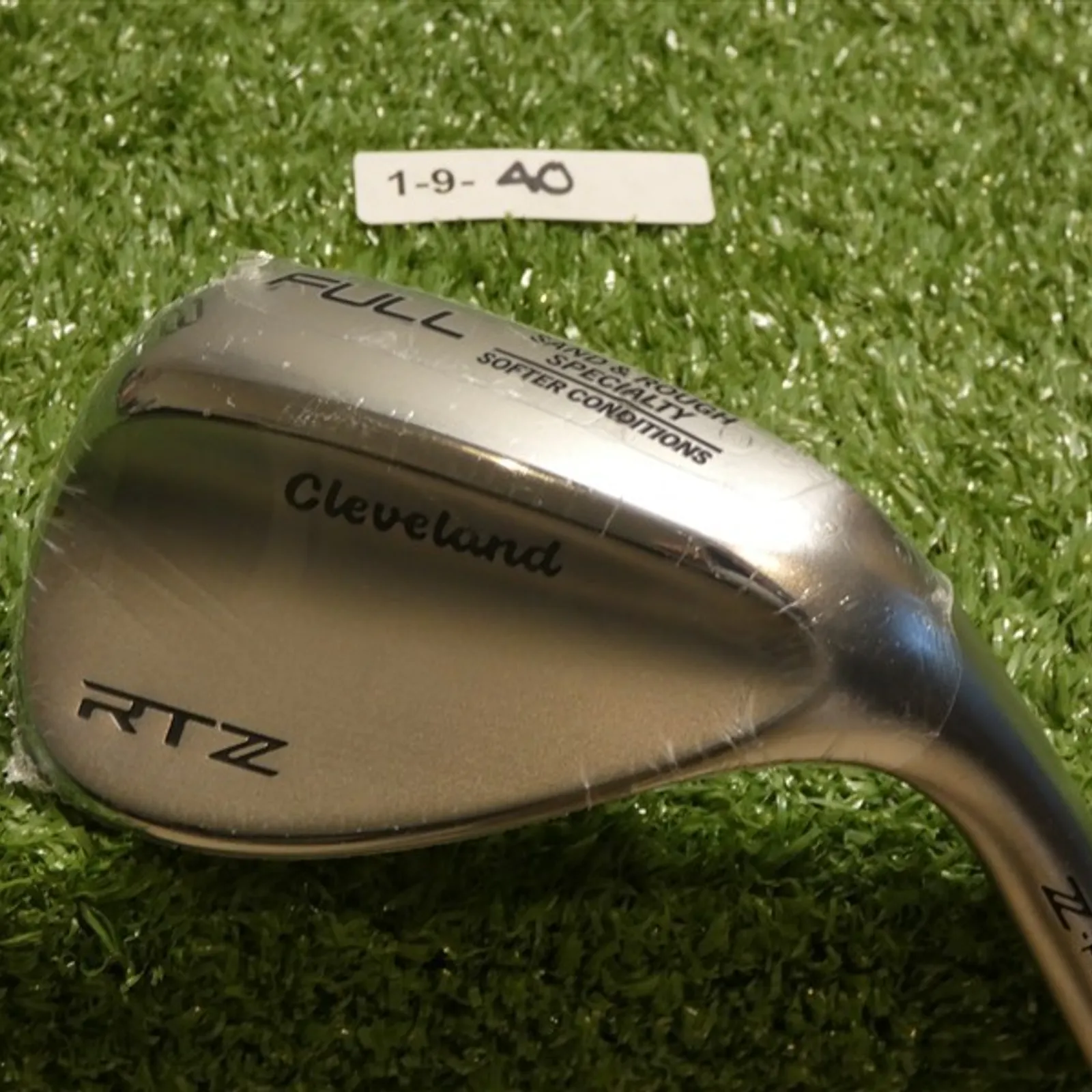 Cleveland RTZ ZipCore Tour Satin 58* 12* Lob Wedge Full DG Spinner