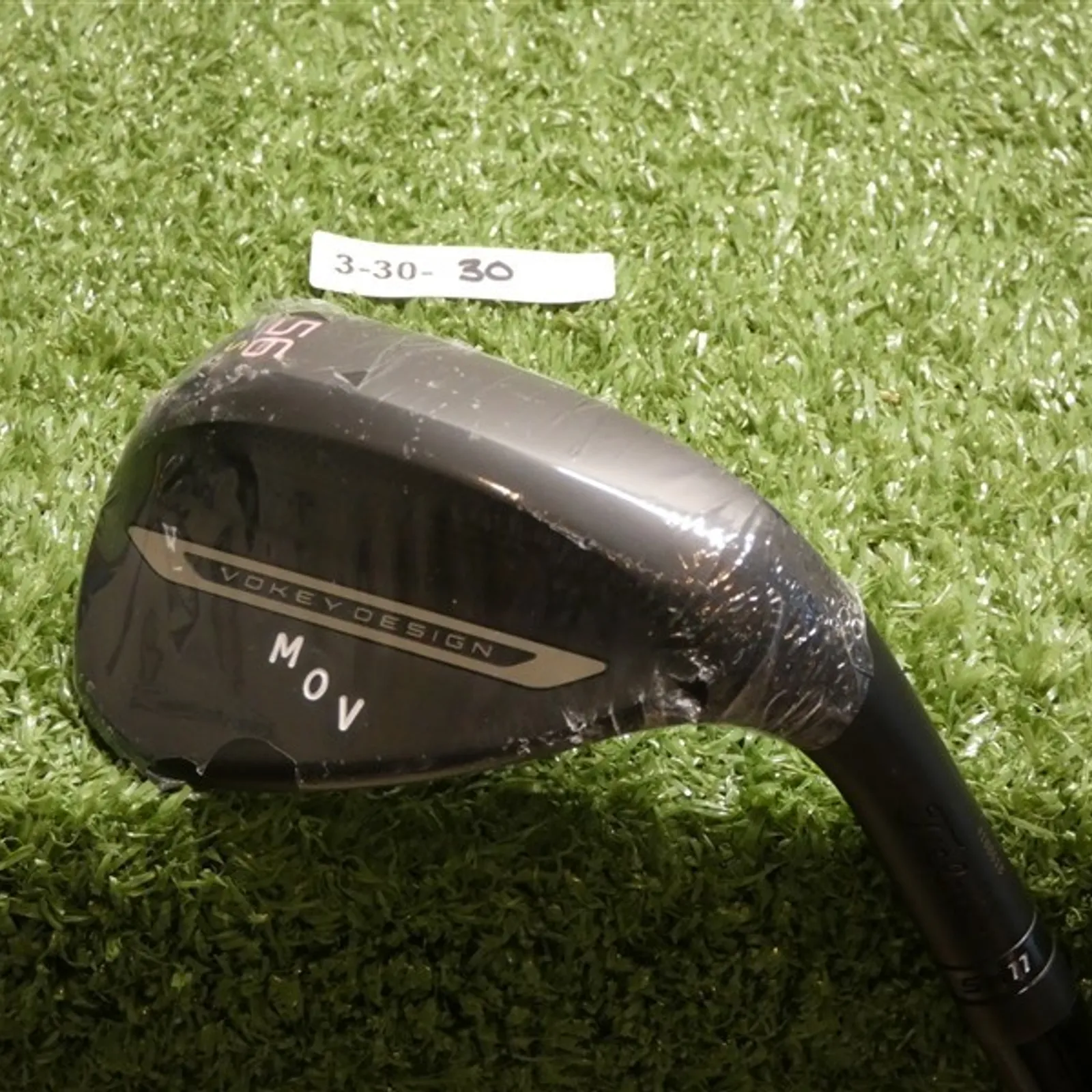 Titleist Vokey SM11 Jet Black 54* 10* Sand Wedge SteelFiber