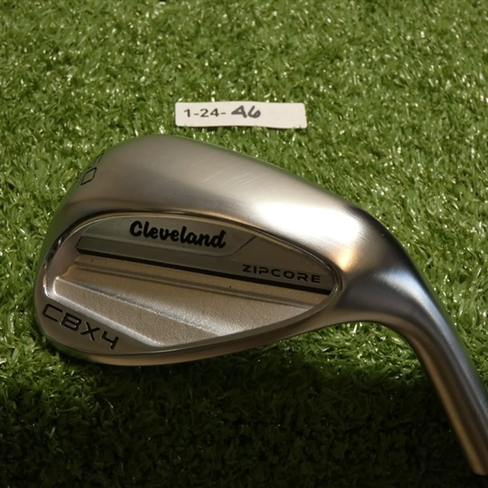 Cleveland CBX 4 ZipCore 60* 12* Lob Wedge KBS Hi-Rev 2.0 115 Steel New
