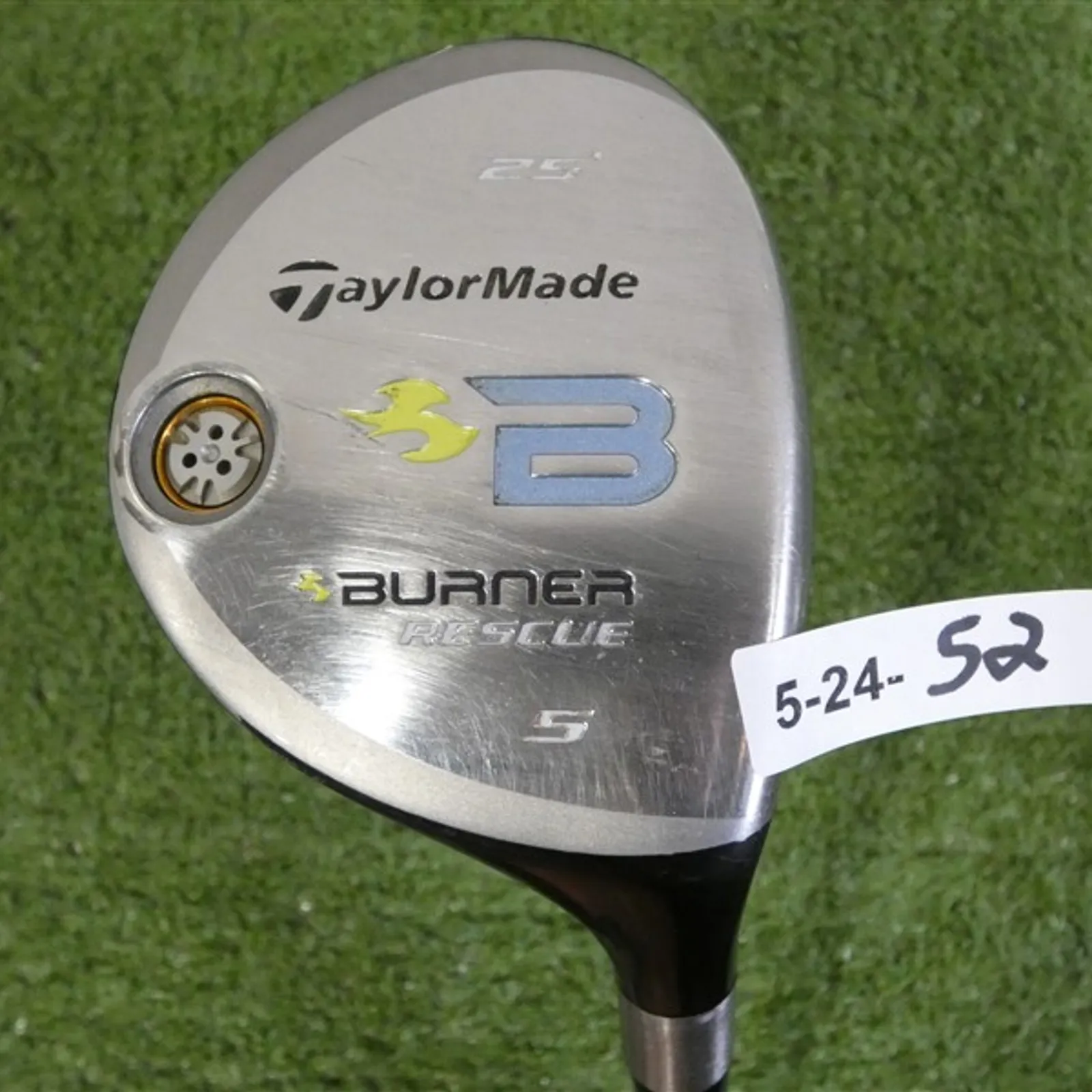 TaylorMade BURNER RESCUE ユーティリティ 【K525】 TaylorMade Burner Rescue 25* Womens 5 Hybrid REAX 50g Ladies Graphite