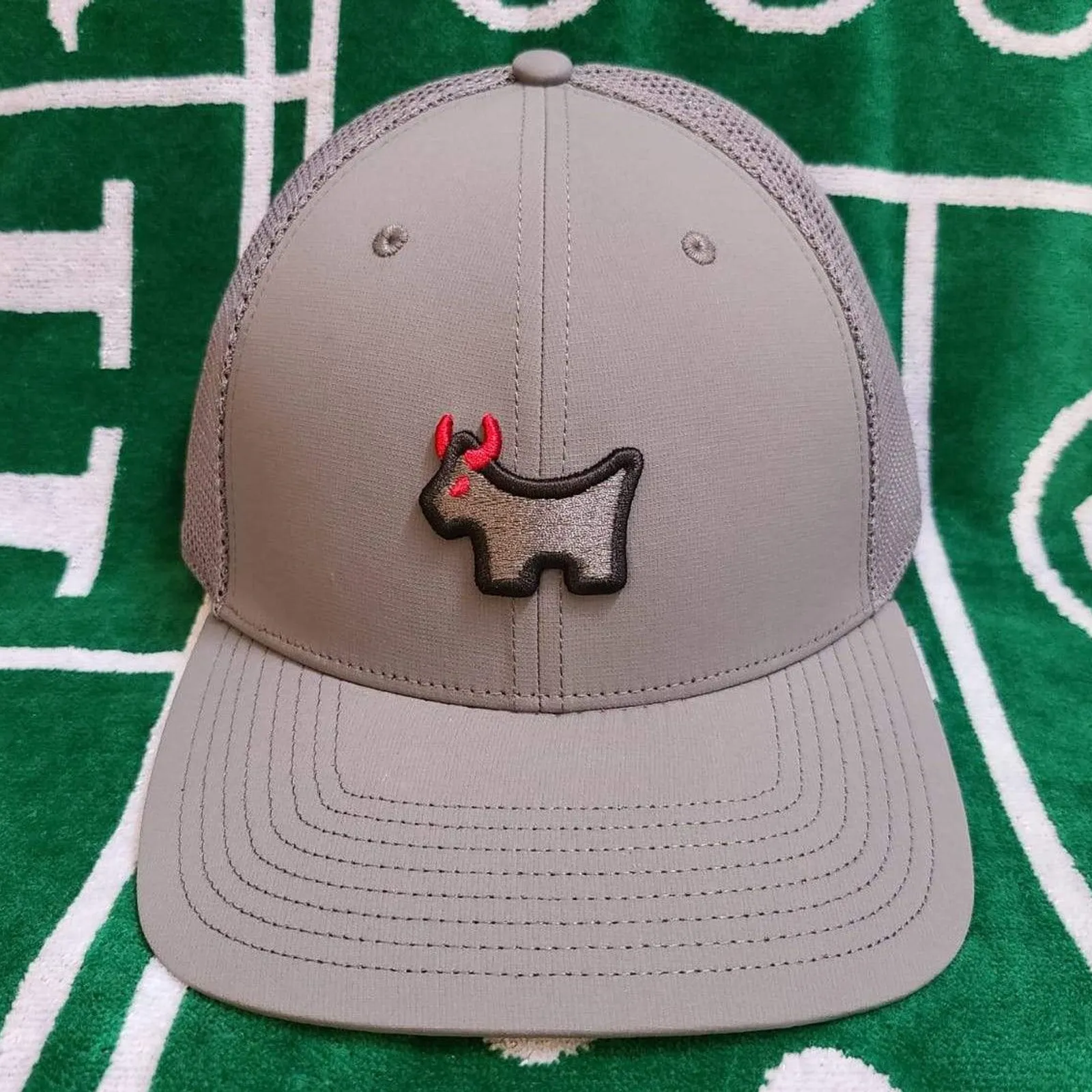 Casquette Titleist Scotty Cameron "Scotty Dog" Vintage - Taille L/XL - Marron - Occasion Bon état Golf