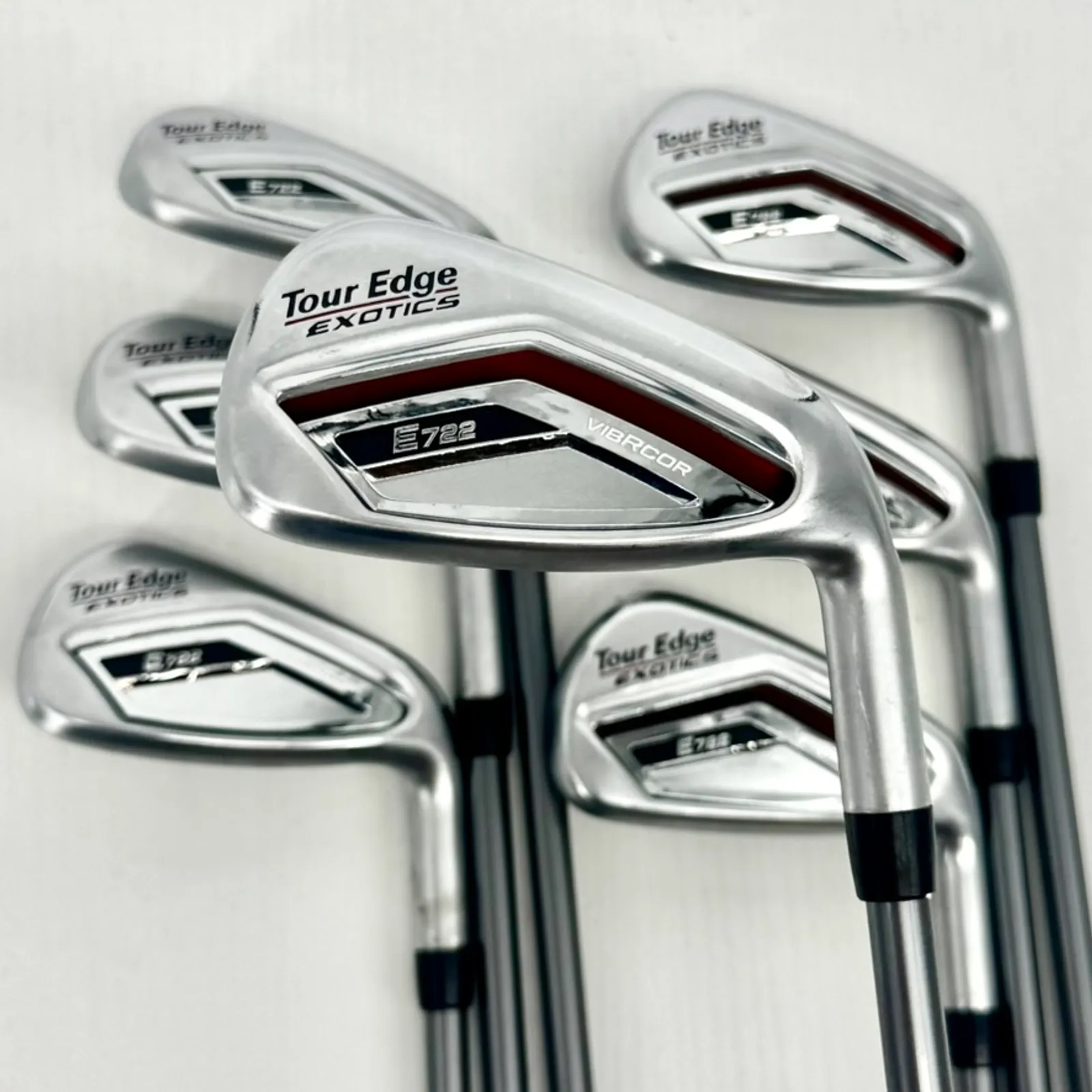 Tour Edge Exotics E722 6i-PW, GW, SW - Kuro Kage 80i R Flex