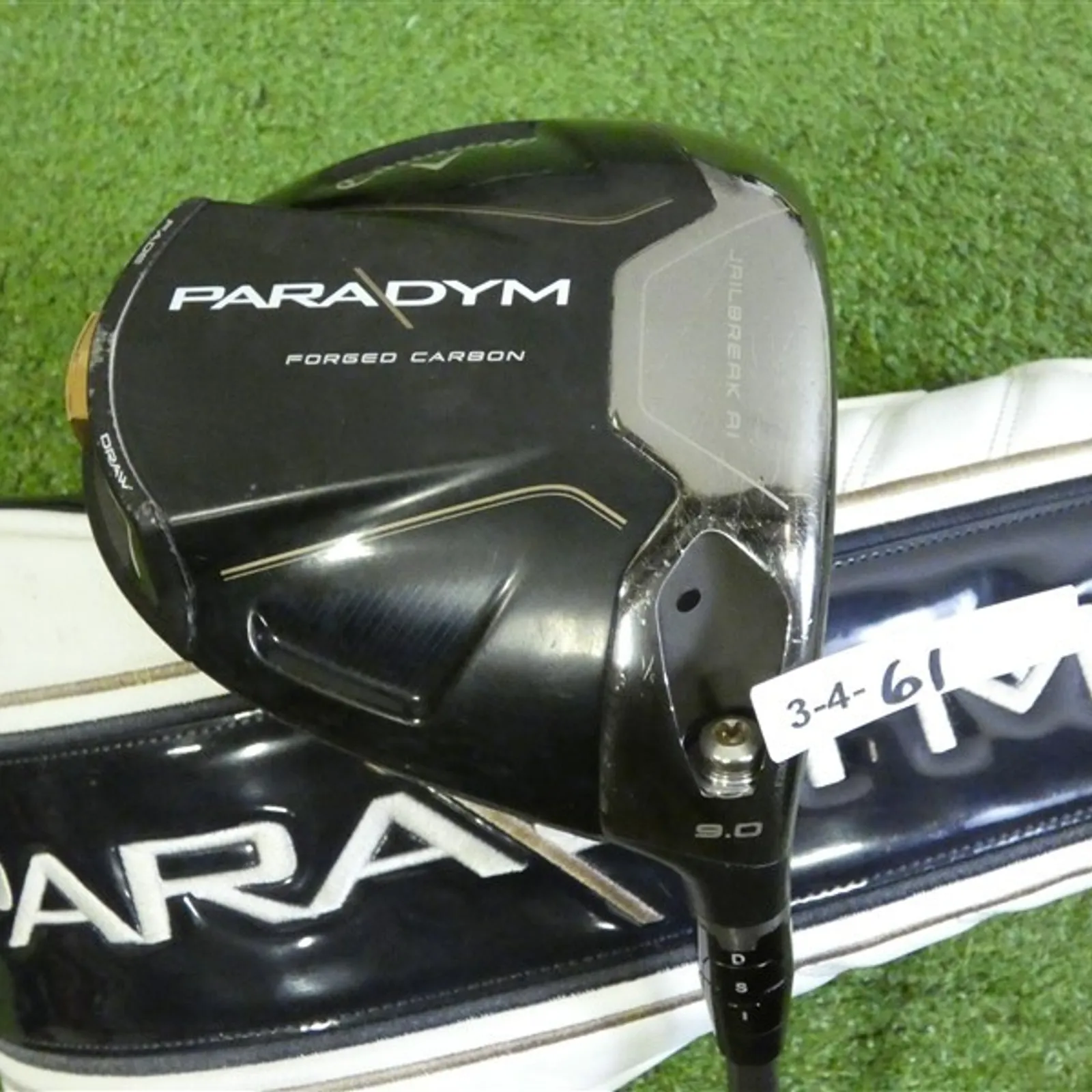 Callaway Paradym 9.0* Driver HZRDUS Silver 50g 5.5 Regular