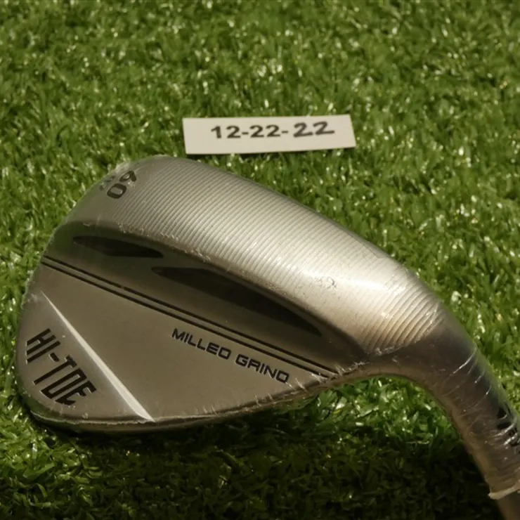 TaylorMade Milled Grind Hi-Toe 3 Chrome 60* 07* Lob Wedge KBS 115