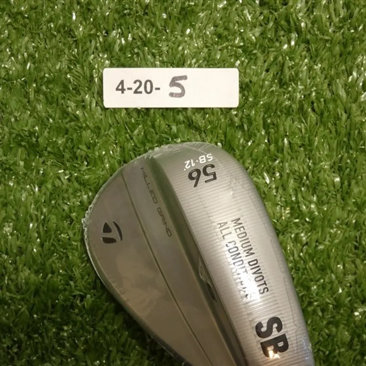 TaylorMade Milled Grind MG5 Satin Chrome 56* 12* Sand Wedge SB DG
