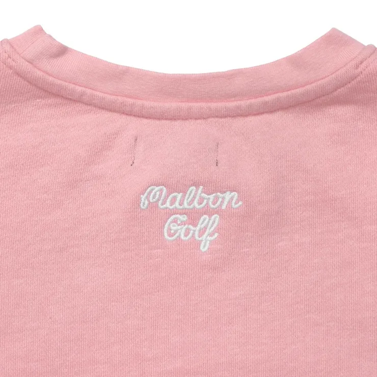 Malbon x CLUBHAUS Tee Navy/Pink サイズL ゴルフ