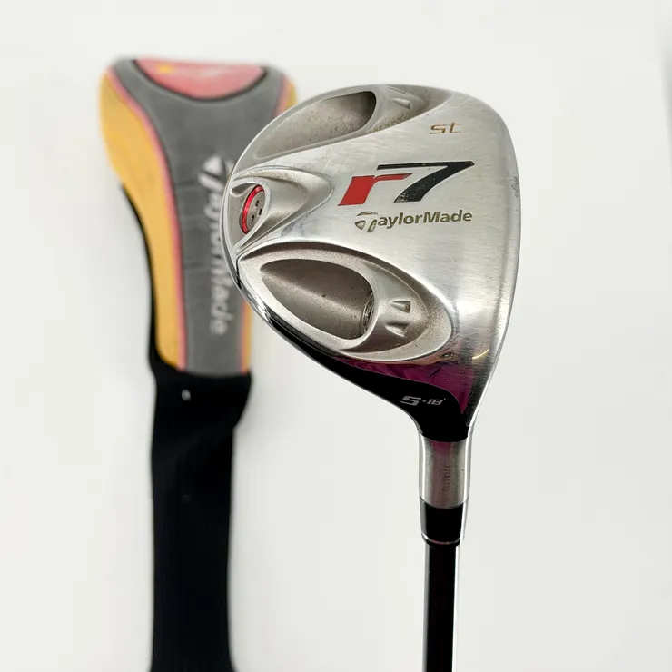 Taylormade R7 Steel 5 Wood 18° - Taylormade REAX Stiff Shaft