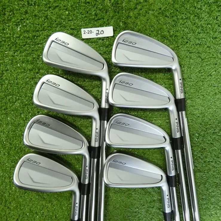 PING i230 5本セット Dynamic Gold 120 s200 PING i230 Irons 3-W Dynamic Gold 105 S300 Stiff Steel Black Dot New