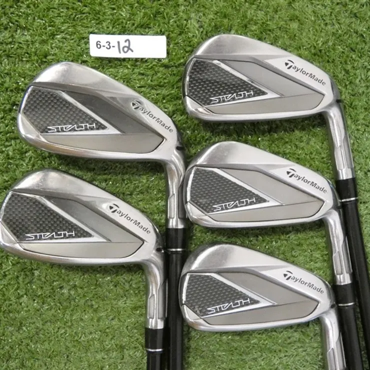 TaylorMade Stealth Irons 5-9 (No P Wedge) KBS Max 75 R+ Regular