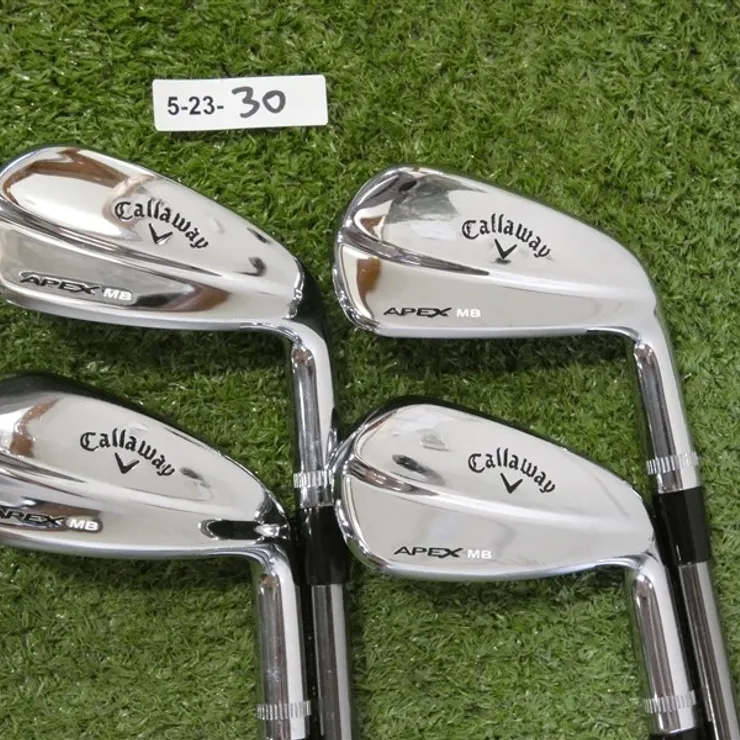 Callaway Apex MB 18 Forged Irons 7-P Catalyst 100 6.0 Stiff