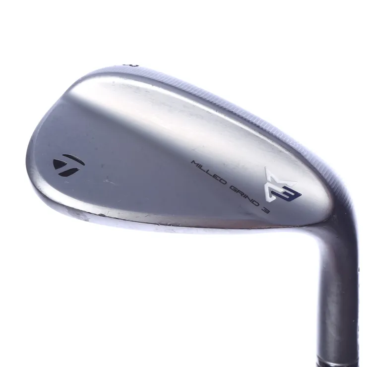 TaylorMade Milled Grind 3 Chrome 58* Lob Wedge RH 34.5 in Steel