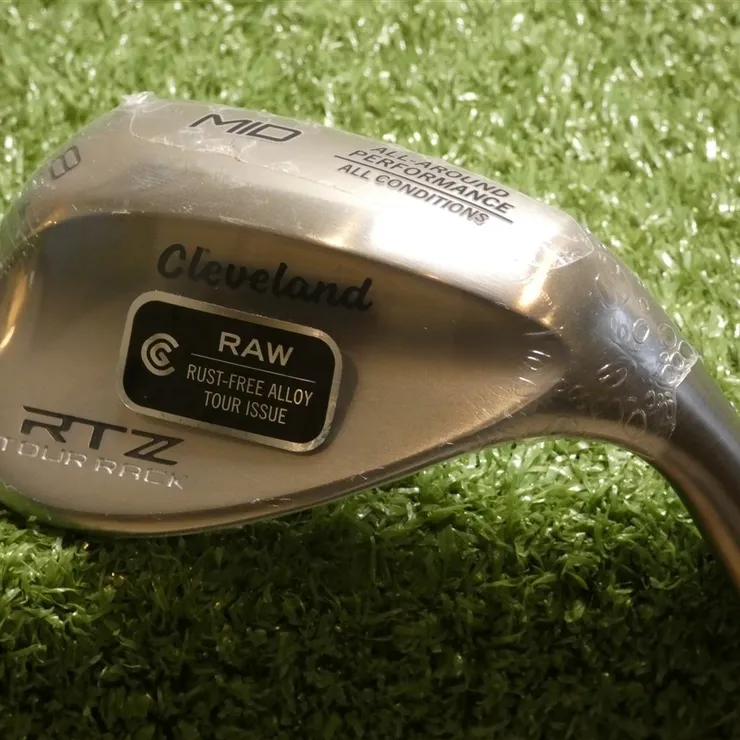 Cleveland RTZ Tour Rack Raw 58* 10* Lob Wedge Mid Dynamic Gold