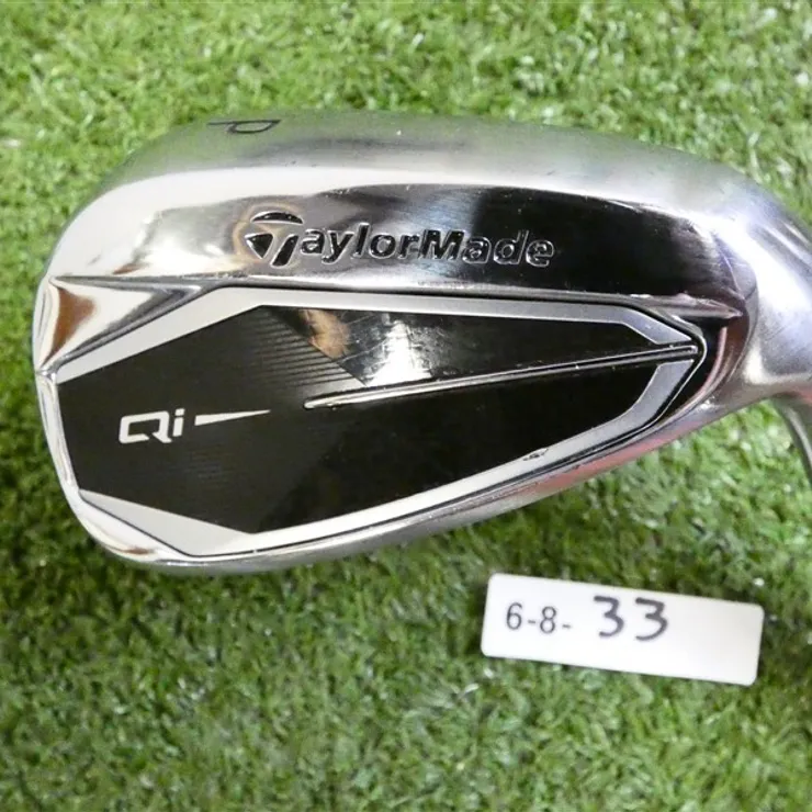 TaylorMade Qi 43* Pitching Wedge AMT Black S300 Stiff Steel Excellent