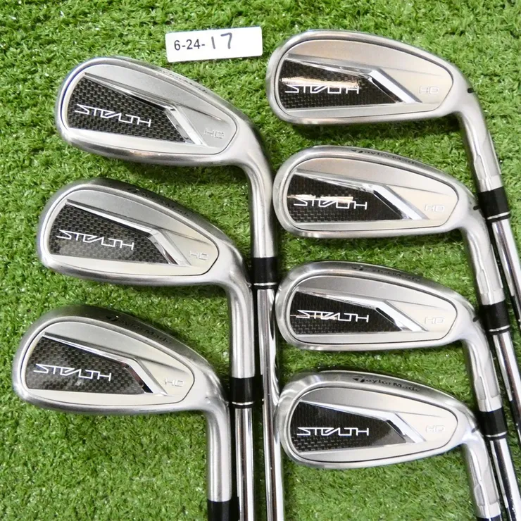 TaylorMade Stealth HD Irons 5-P & A KBS Max MT 85 Regular Steel