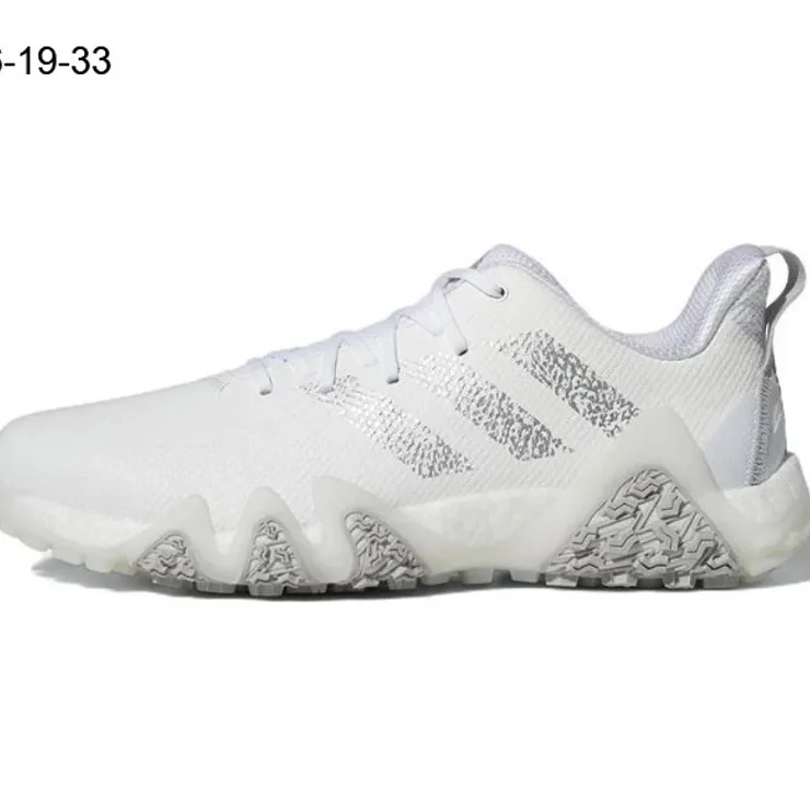 Adidas Mens Codechaos 22 Golf Shoes Size 8 M White/Silver/Grey