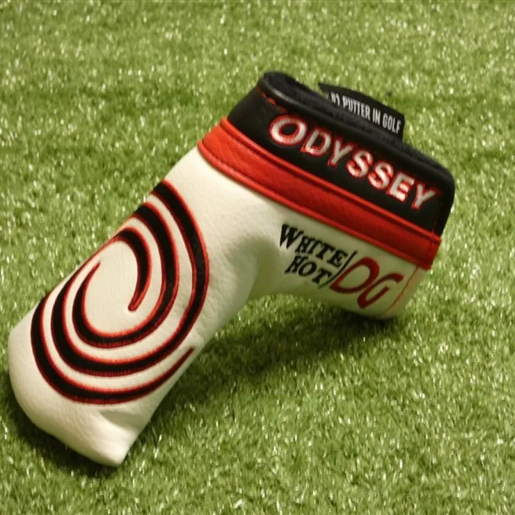 Odyssey OG White Hot Blade Putter Headcover White/Black/Red New