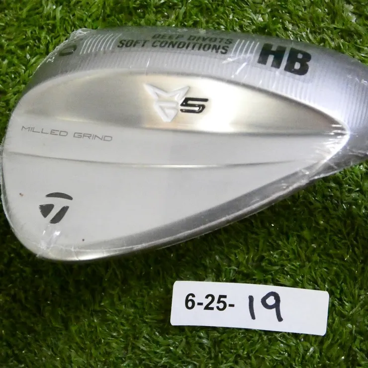 TaylorMade Milled Grind 5 MG5 Satin Chrome 60* 12* Lob Wedge HB DG