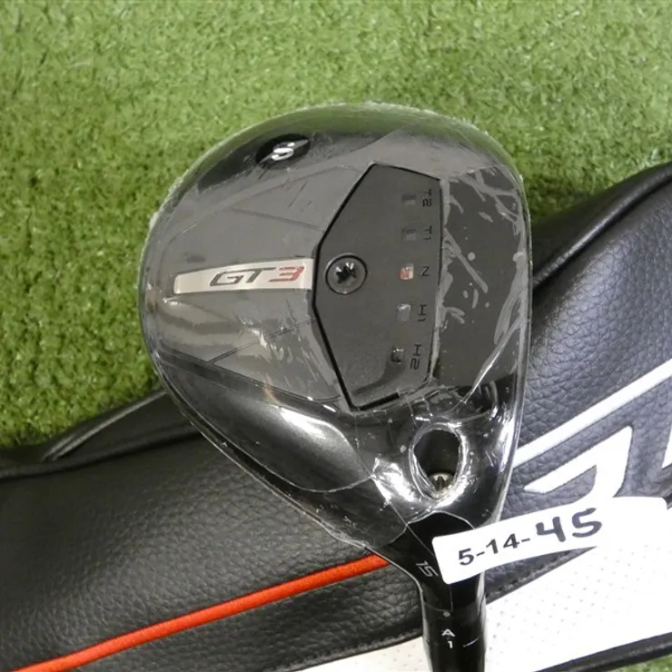 Titleist GT3 15* 3 Wood HZRDUS Black 5G 70g 6.0 Stiff Graphite w