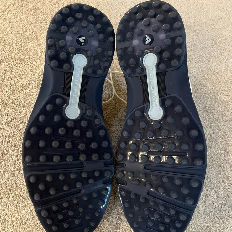 Adidas MC80 Golf Shoes ID4749 Off White/Collegiate Navy Blue