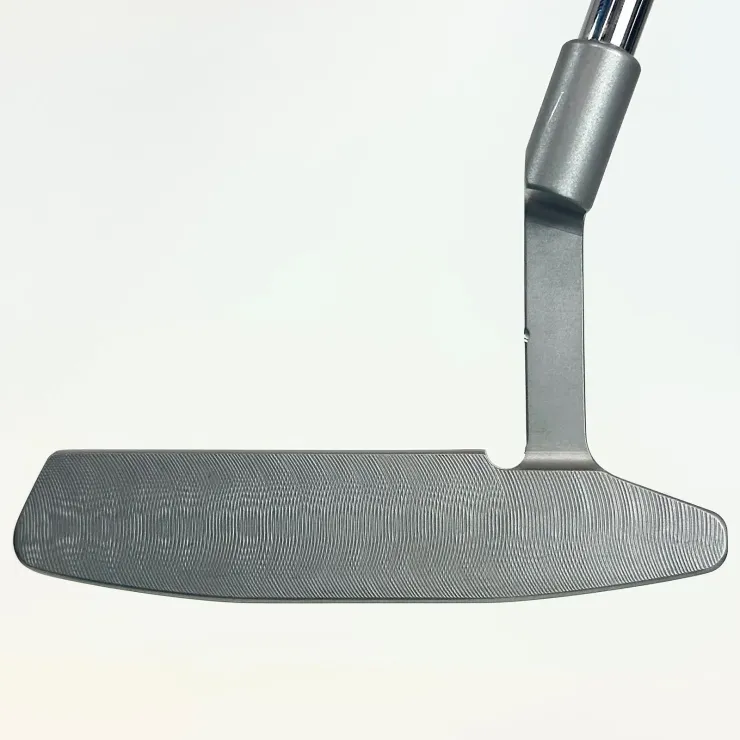 Byron Morgan 006 Stainless Tri-Sole Putter - Plumbers Neck - 34