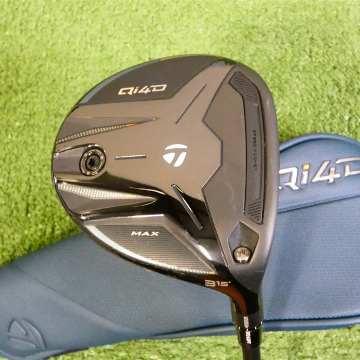 TaylorMade 2026 Qi4D Max 15* 3 Wood REAX 55 Regular Graphite with