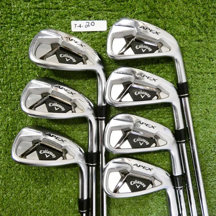 Callaway Apex 21 Forged Irons 5-P & A Elevate ETS 95 Stiff Steel