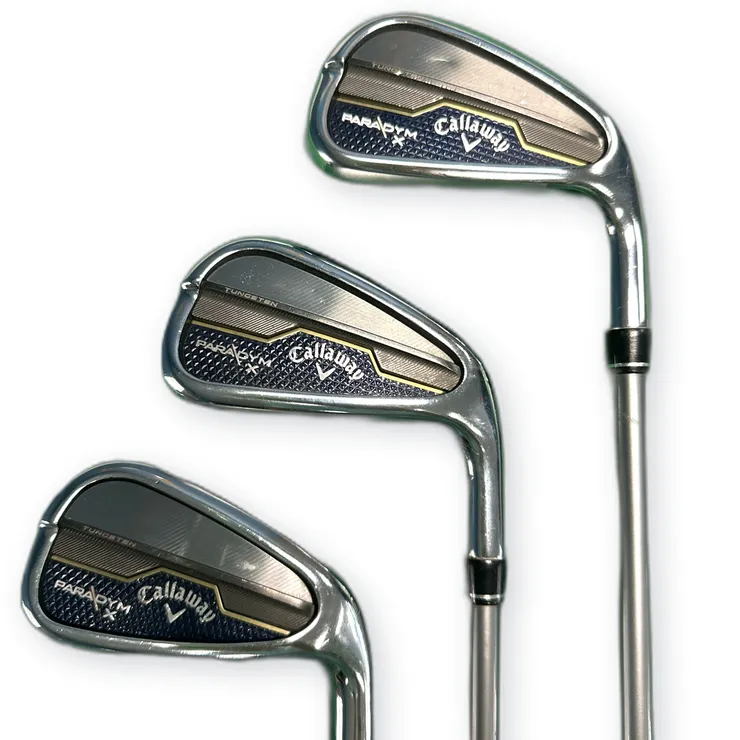Callaway Paradym X Iron Set 6-PW AW Project X HZRDUS Silver 5.5