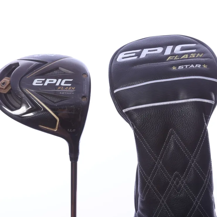 Callaway Epic Flash Star 12* Driver Seniors UST Mamiya ATTAS Speed
