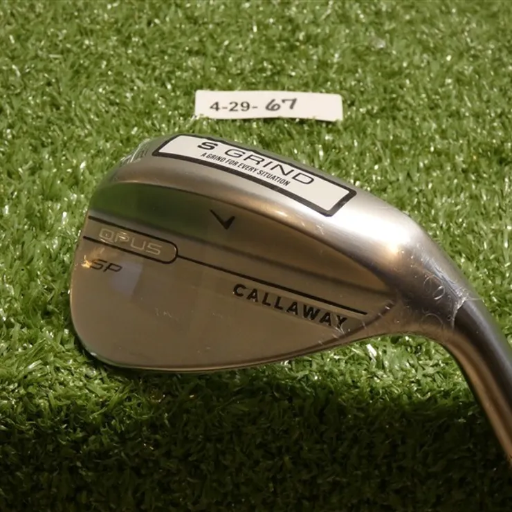 Callaway Opus SP Chrome 52* 10* Gap Wedge S Grind Dynamic Gold