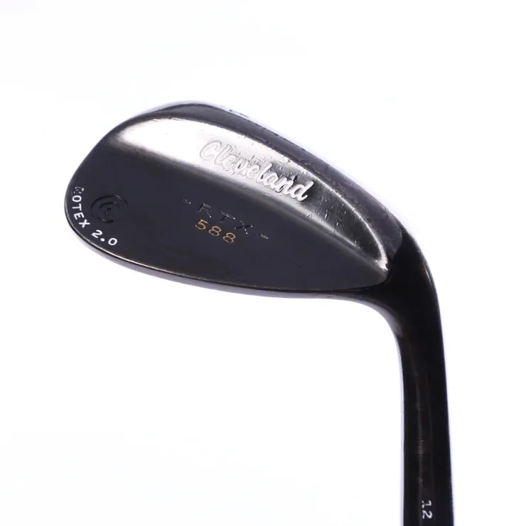 Cleveland 588 RTX 2.0 Black Satin 56* Sand Wedge RH 35.25 in Steel