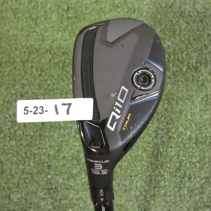 TaylorMade Qi10 Tour 19.5* Left Hand 3 Hybrid Rescue Recoil ESX