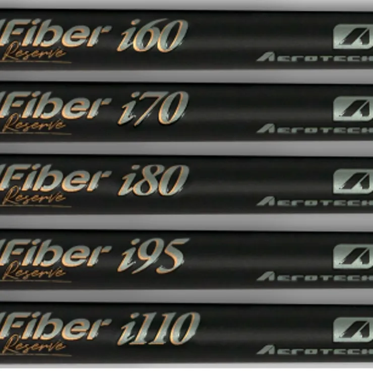 SteelFiber Private Reserve i95(R)5-P(6本) Aerotech SteelFiber Black Label Private Reserve Iron Shafts
