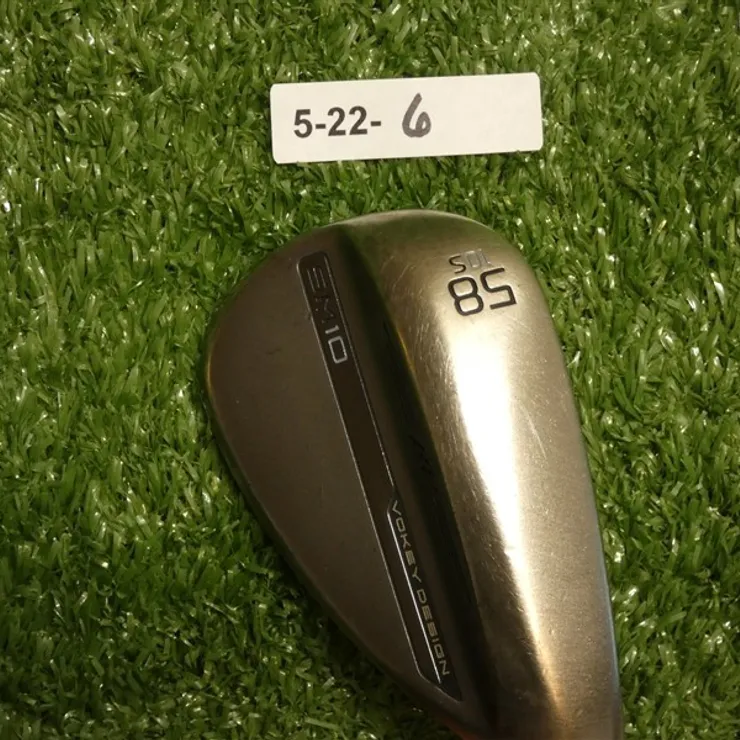 Titleist Vokey SM10 Nickel 58* 10* Lob Wedge S Grind Dynamic Gold