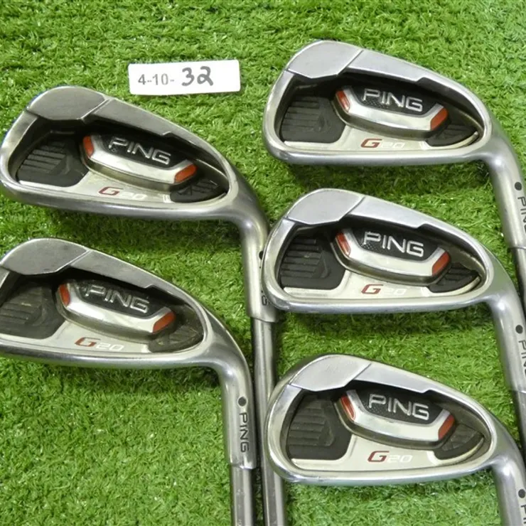 Ping G20 Irons 6-W TFC 169 Senior Graphite Black Dot