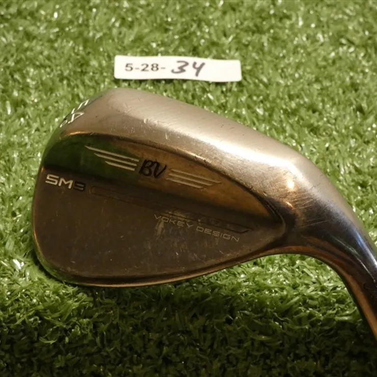 Titleist Vokey SM9 Brushed Steel 54* 12* Sand Wedge D Grind