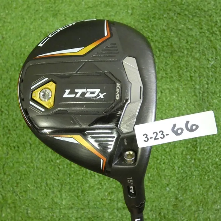 Cobra LTDx Black 15* 3 Wood HZRDUS Smoke iM10 60g 6.0 Stiff Graphite