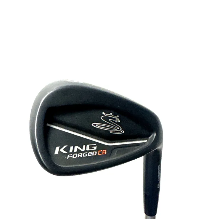 Cobra King Forged CB Black Gap Wedge KBS Tour C-Taper 125 S+ Steel