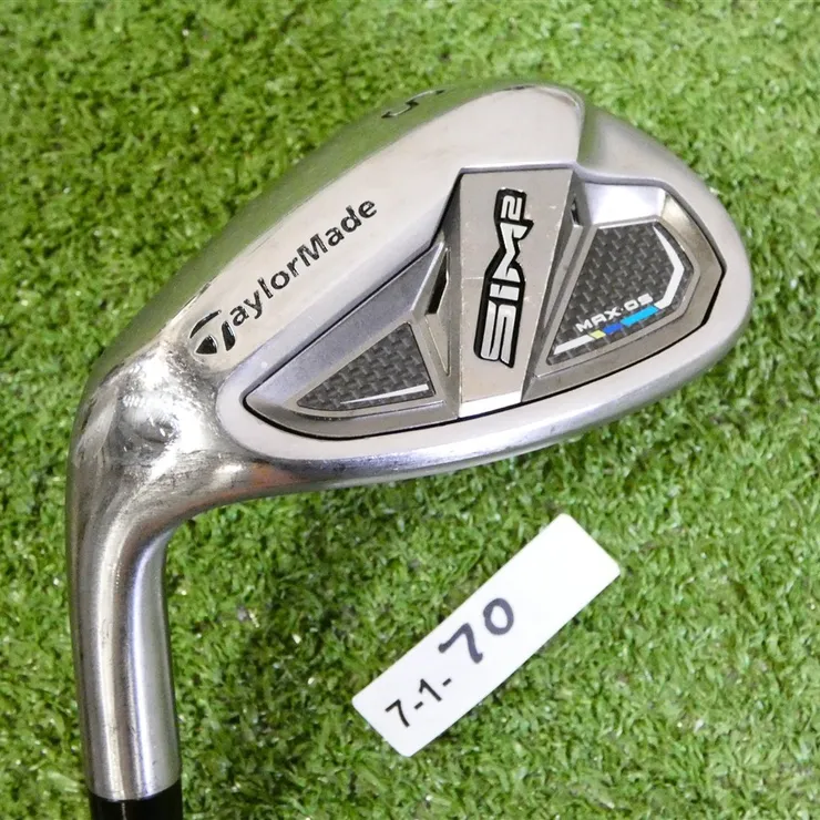 TaylorMade SIM2 Max OS 54* Left Hand Sand Wedge KBS MT MAX 85