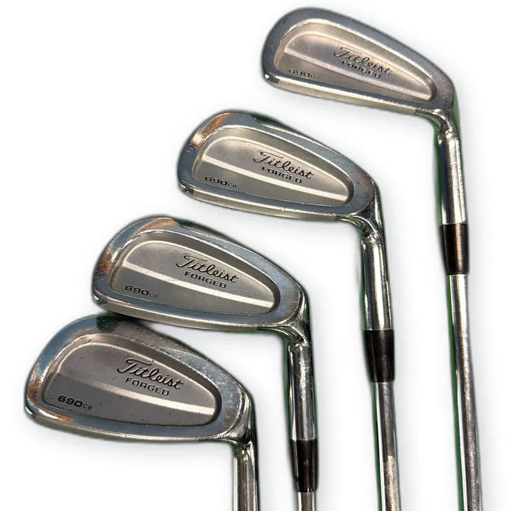 Titleist 690CB Forged Iron Set 3-PW Dynamic Gold S300 Stiff Flex