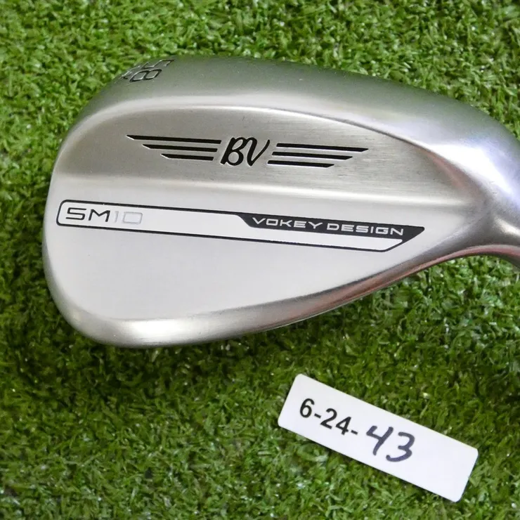 Titleist Vokey SM10 Tour Chrome 58* 14* Lob Wedge K Grind DG Steel