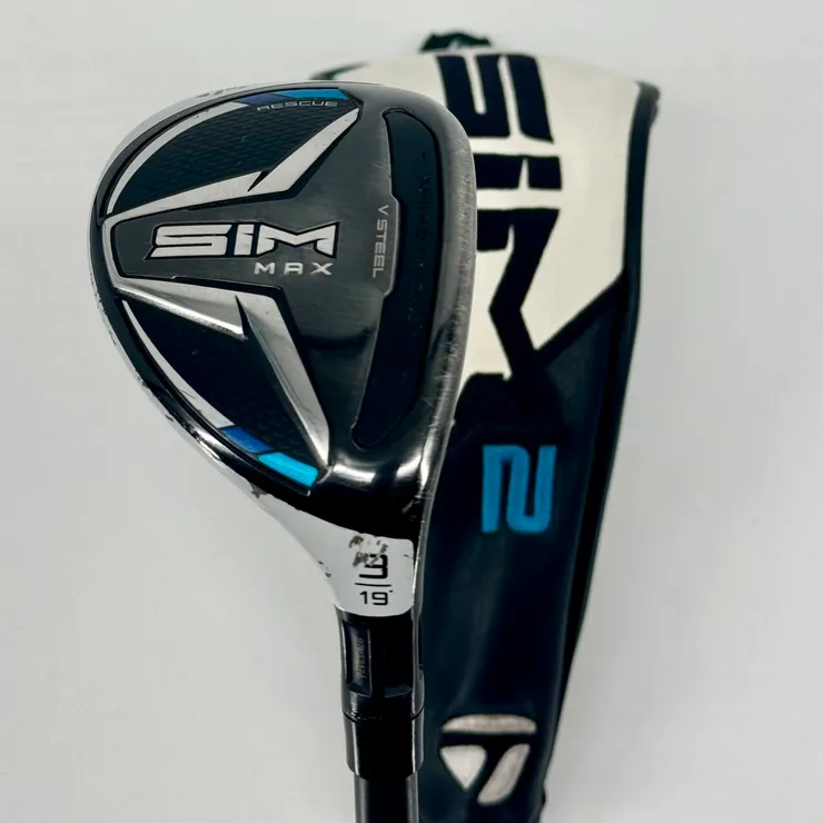 Taylormade Sim Max 3 Hybrid 19° - Stock 85g X Flex - Karma Grip