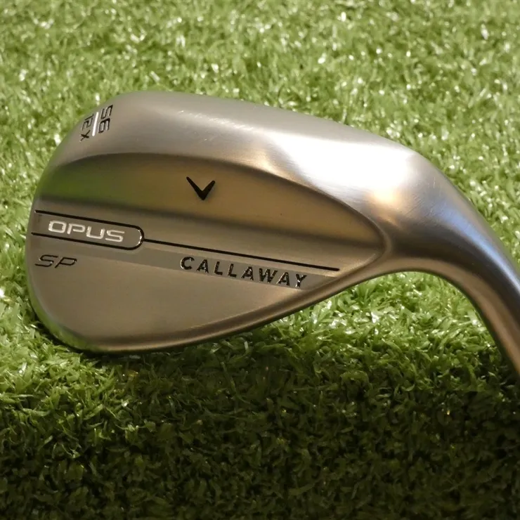 Callaway Opus SP Chrome 56* 12* Sand Wedge X Grind Dynamic Gold