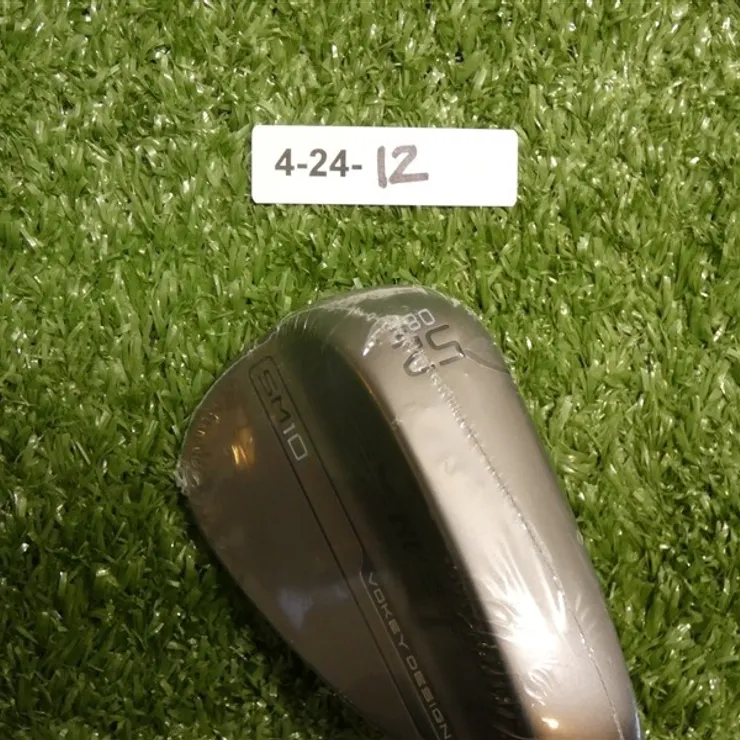 Titleist Vokey SM10 Nickel 52* 08* Gap Wedge F Grind Dynamic Gold