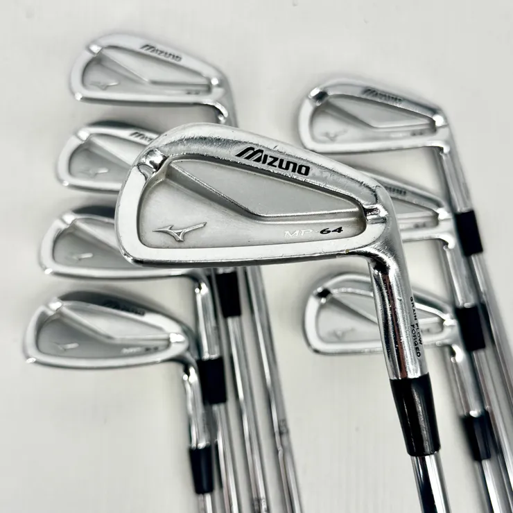 Mizuno MP-64 Iron Set 3-PW - DG X100 Shafts - Lamkin Grips