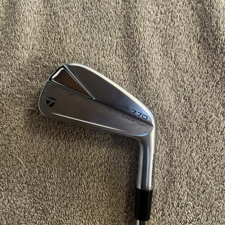 新品グリップ TaylorMade P770アイアン PROJECT X 6.0 TaylorMade P770 3 Iron, Upgraded Project X 6.0 Rifle Shaft & Grip
