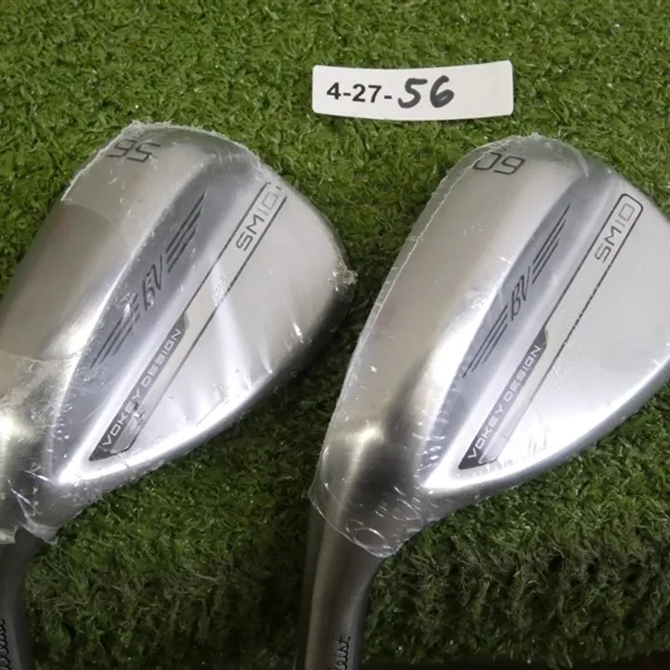 Titleist Vokey SM10 56/60* 10/10* Left Hand Sand/Lob Wedge Set S/